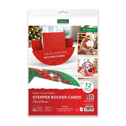 Katy Sue - Stepper Rocker Cards - Christmas