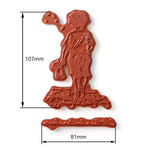 Cosmic Shimmer - Andy Skinner  Pre Cut Mounted Stamp - Let The Adventure Begin