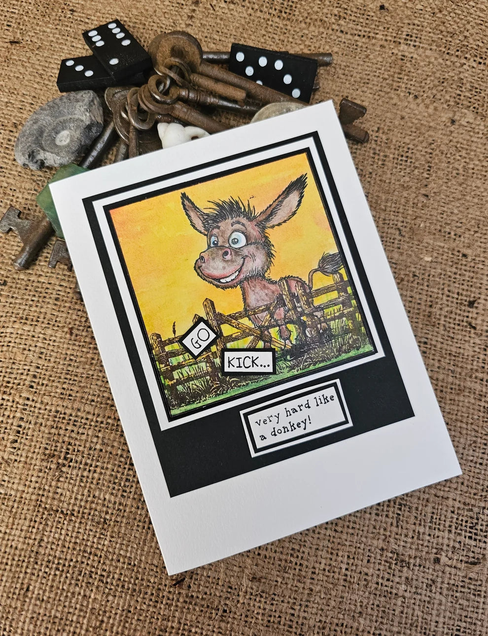 Creative Ember Designs - Clear Stamps - Go Kick