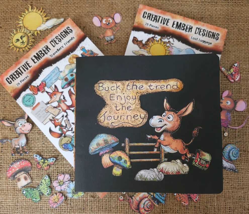 Creative Ember Designs - Rub On Sheets - New Adventures
