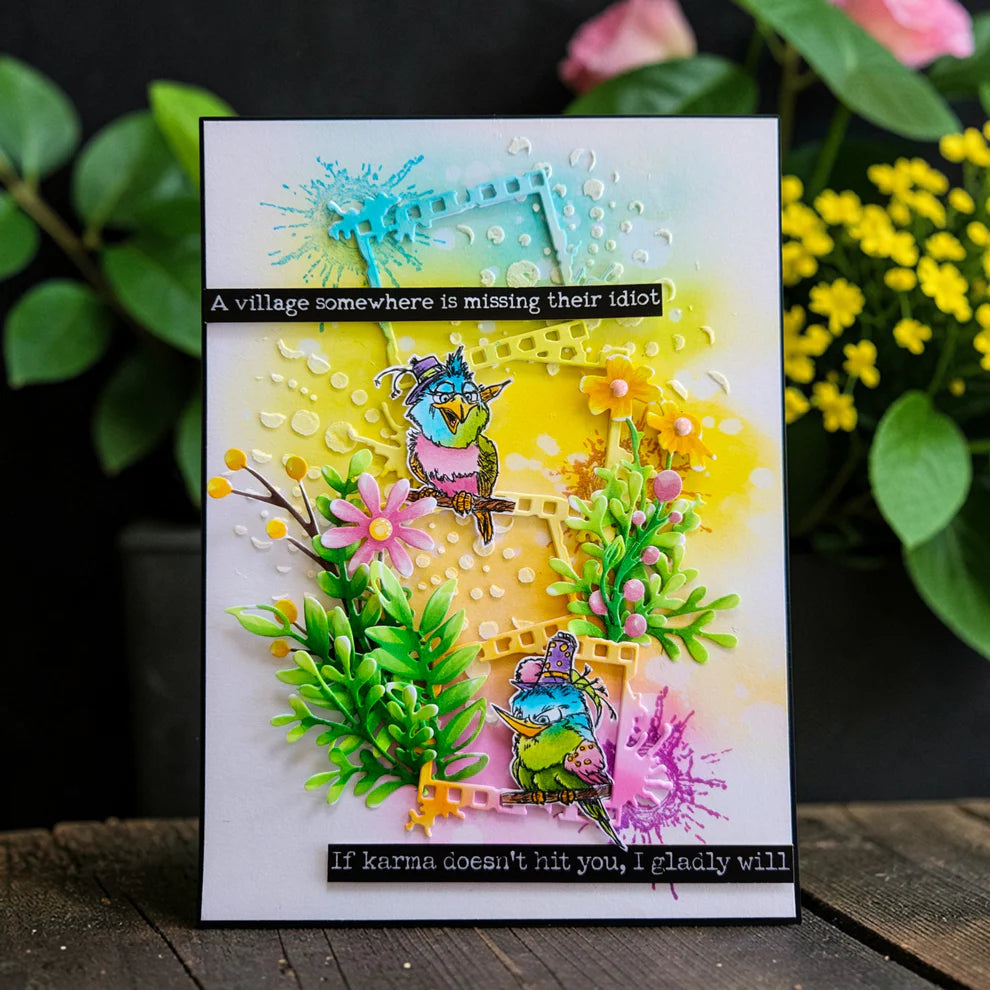 AALL & CREATE - A6 Stamps -Sewn Sparks #TP - 1337