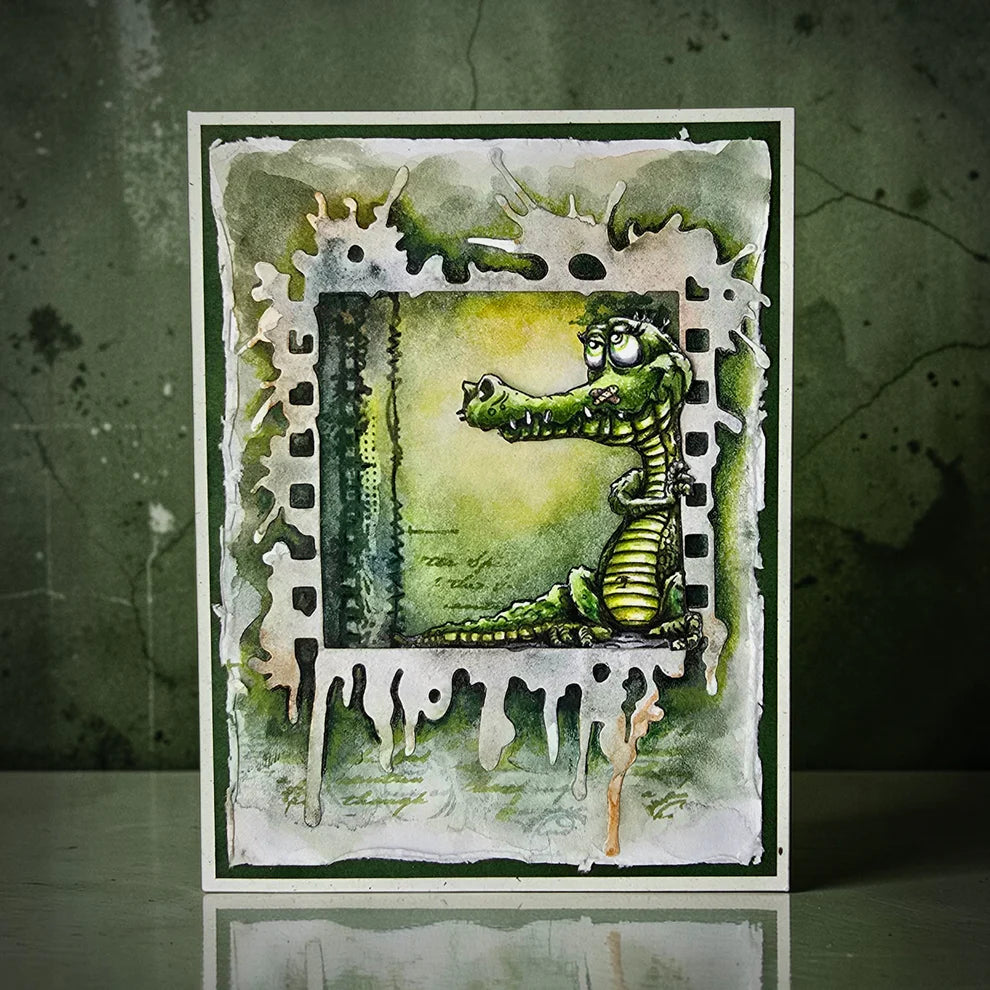 AALL & CREATE - A6 Stamps -Splatter Film #TP - 1334