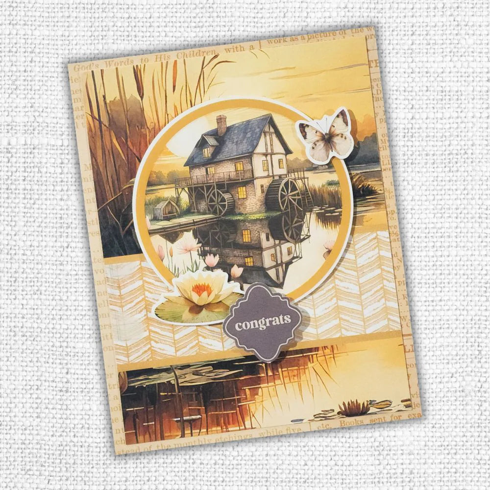 Paper Rose Lakeside Memories Quick Cards Die Cuts