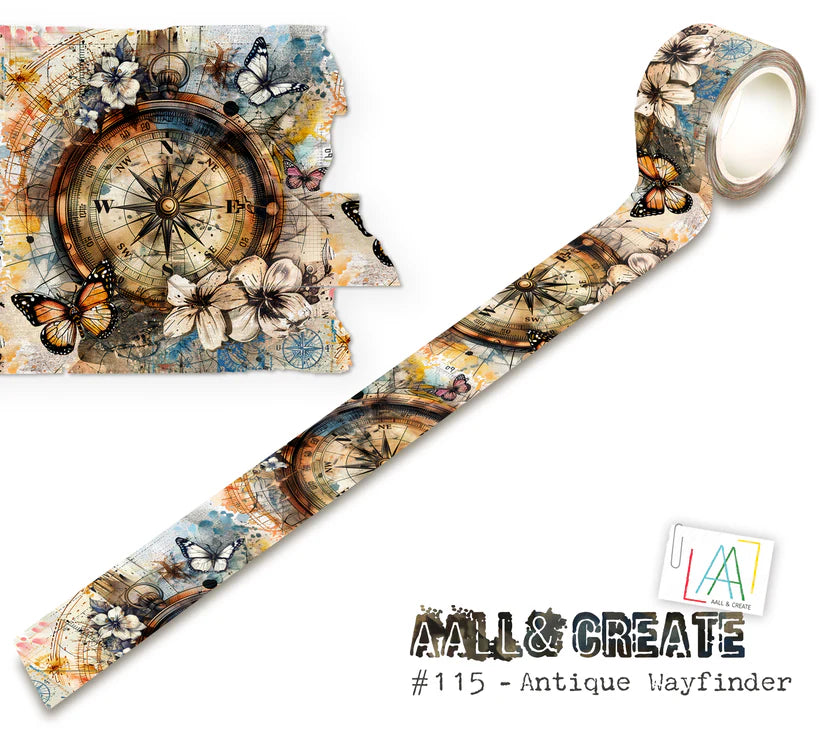AALL & CREATE - Washi Tape  - Antique Wayfinder #115