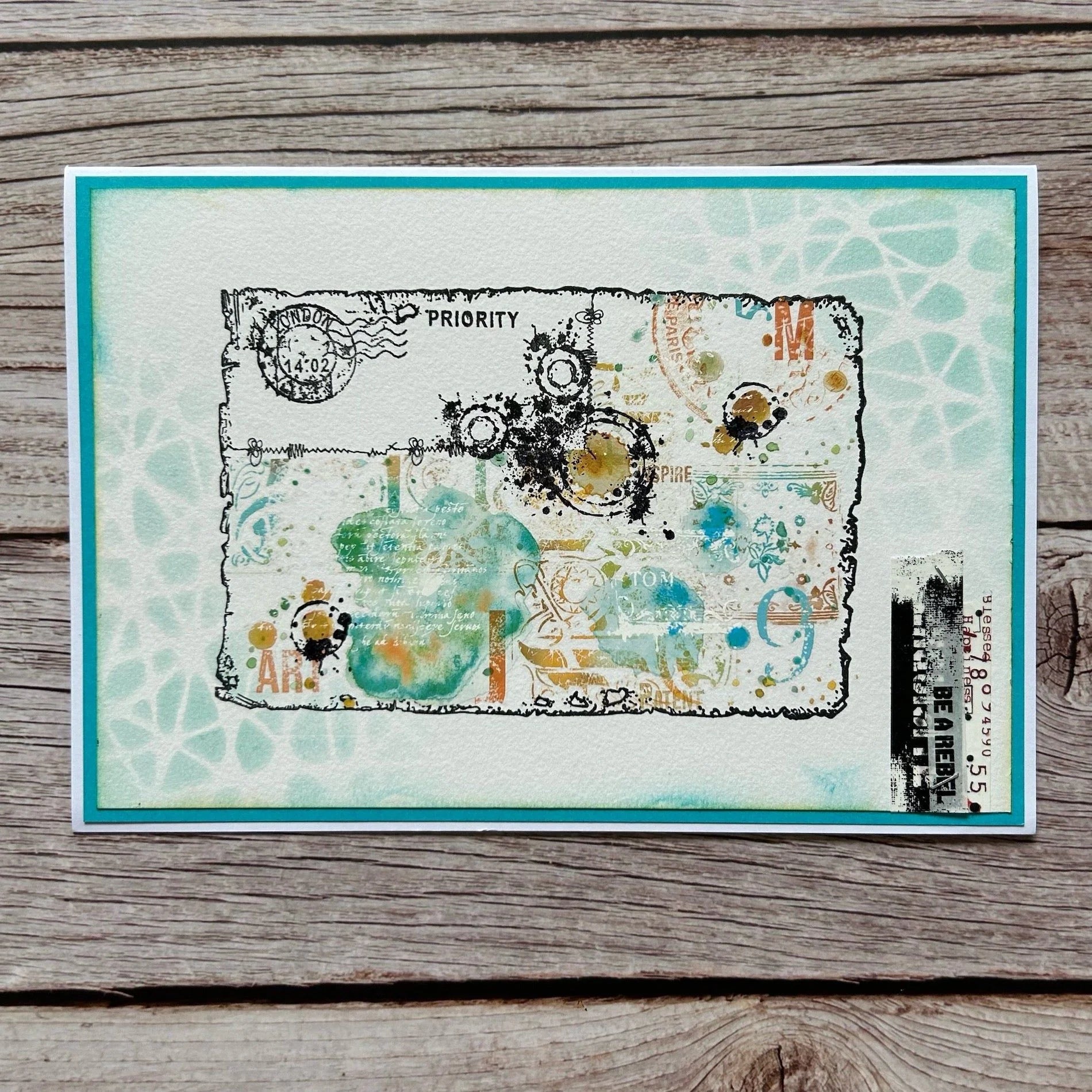 AALL & CREATE - A8 Stamps - Franking #1158