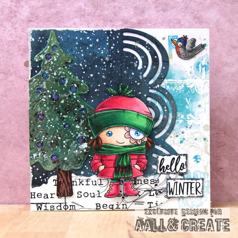 AALL & CREATE - Cutting Dies  - Merry Pine #DI-62