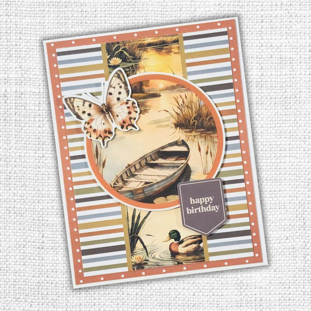 Paper Rose Lakeside Memories Quick Cards Die Cuts