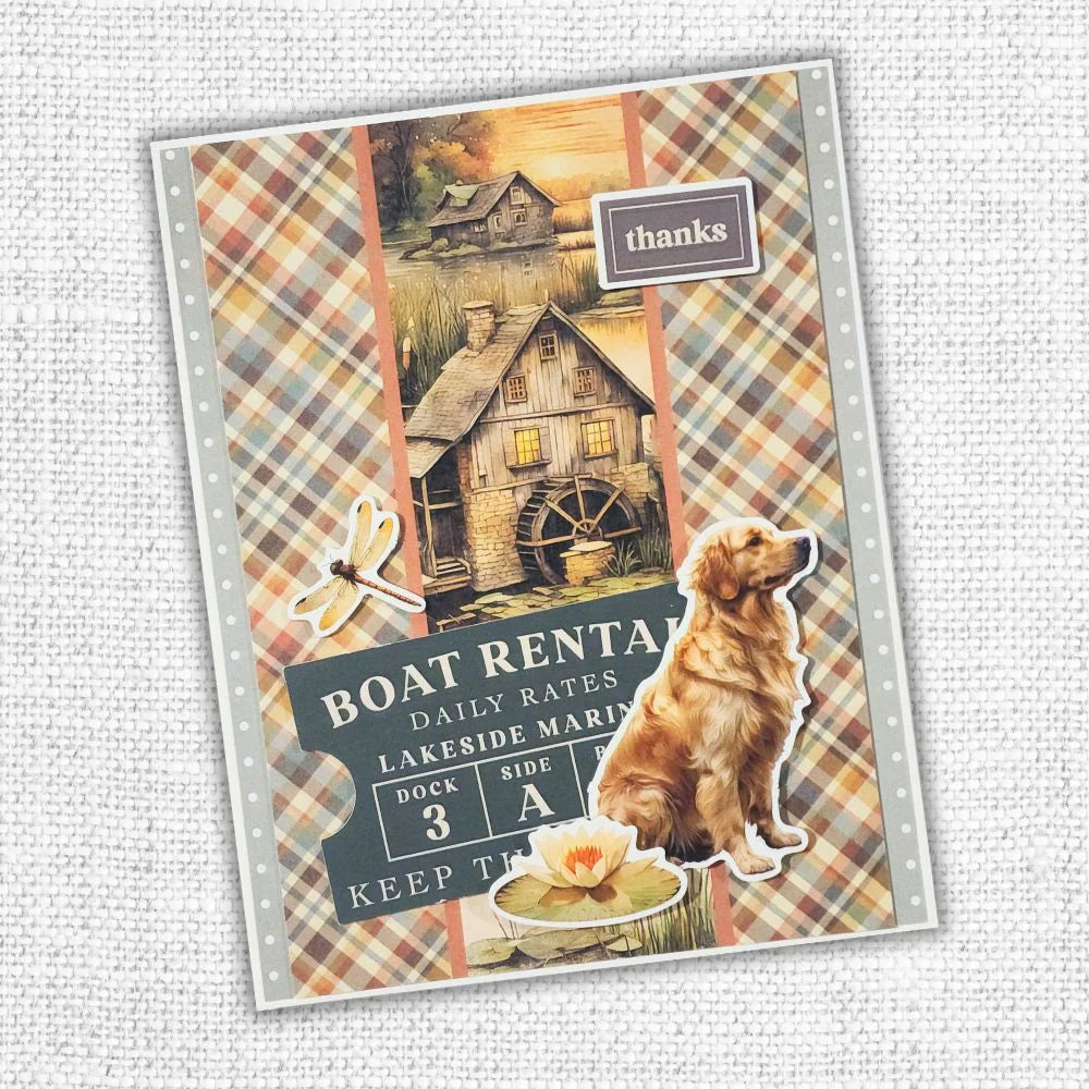Paper Rose Lakeside Memories Quick Cards Die Cuts