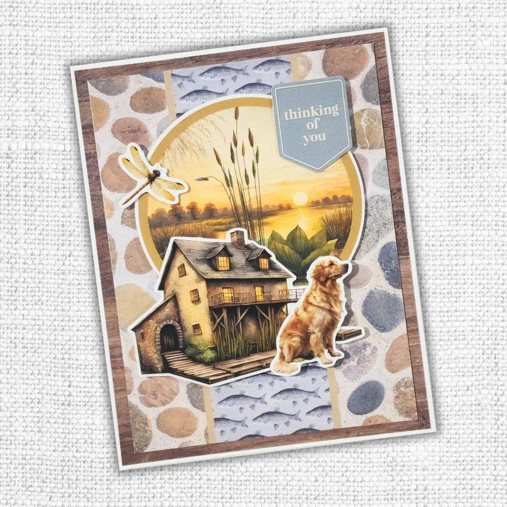Paper Rose Lakeside Memories Quick Cards Die Cuts