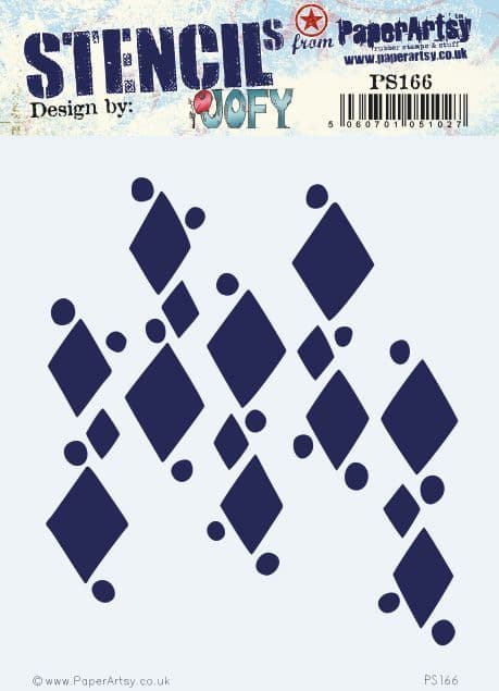 Paper Artsy - JOFY -  PS166  Stencil