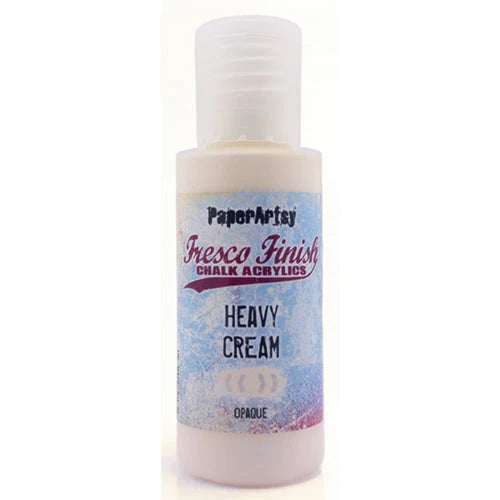Paper Artsy Fresco Finish Chalk Acrylics - Heavy Cream