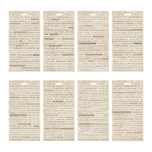 Tim Holtz  Idea-ology - Clippings Sticker Book