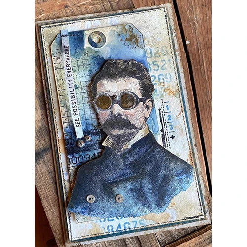 Rubber Stamps - Cling Mount - The Professor 2