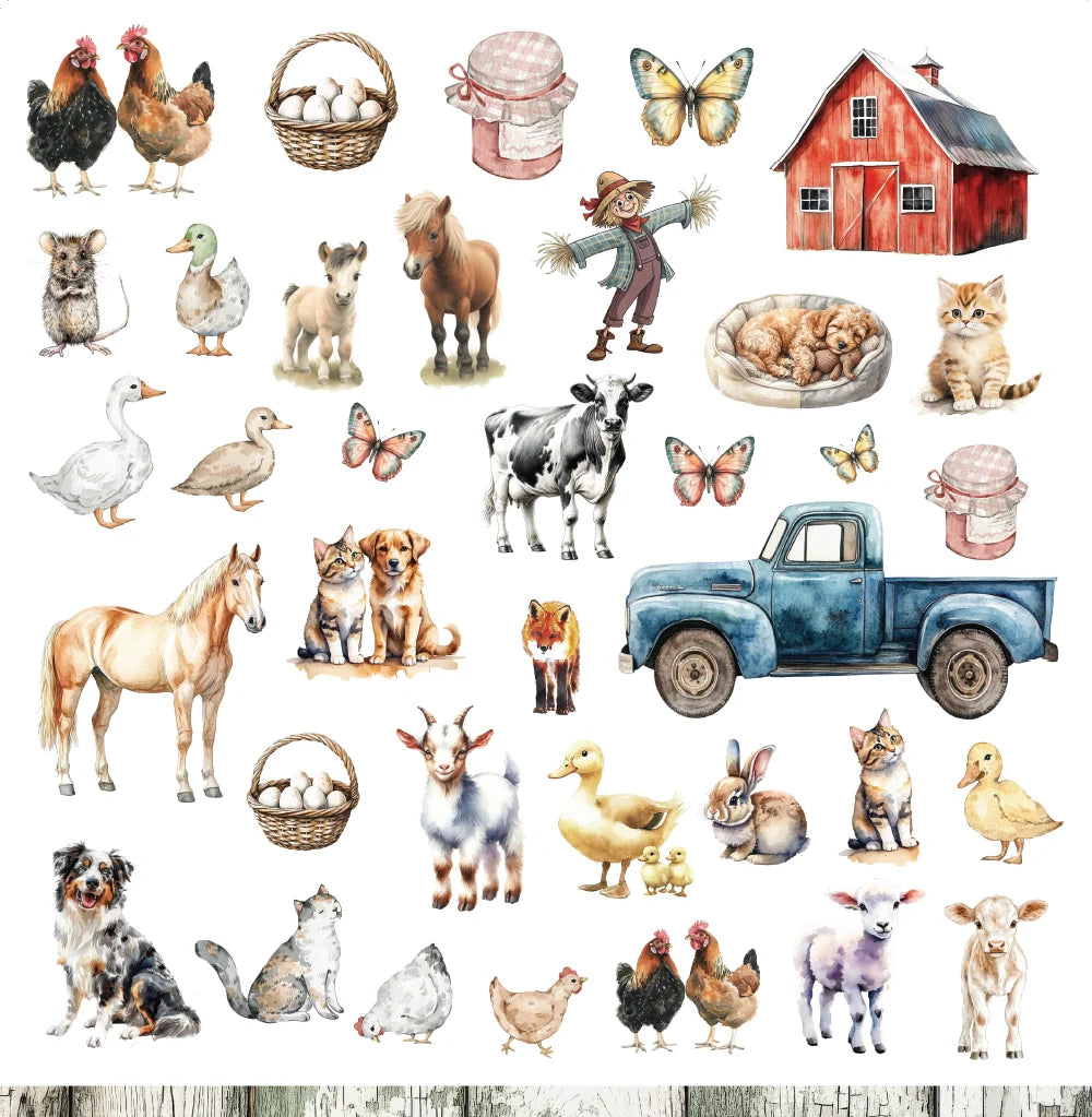Bee Arty - A Country Life 12'' x 12'' Paper Collection Pack