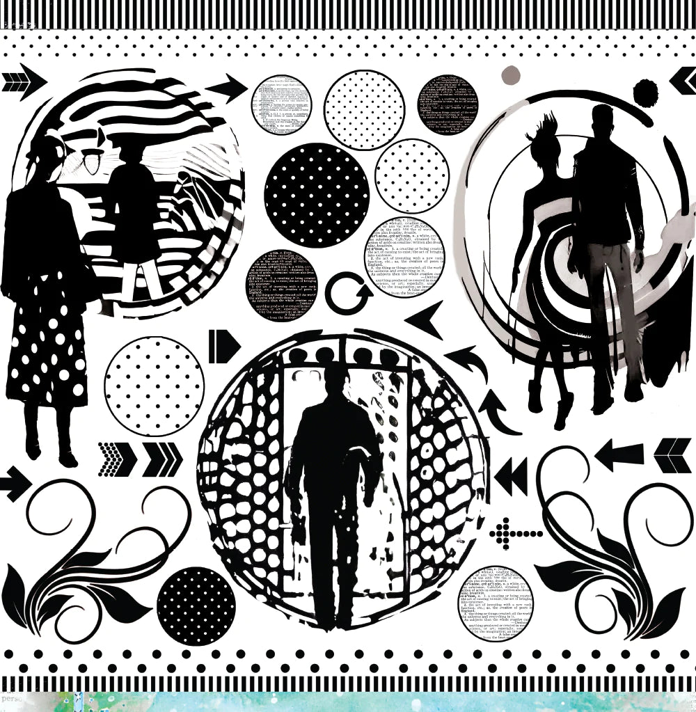 Bee Arty - Full Circle 12'' x 12'' Paper Packs