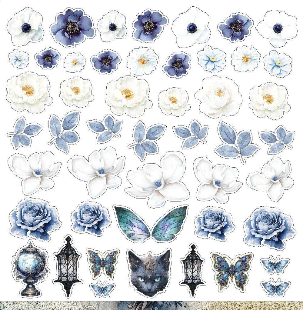Bee Arty - Moonlight Faerie - Mini collection Paper Pack 12