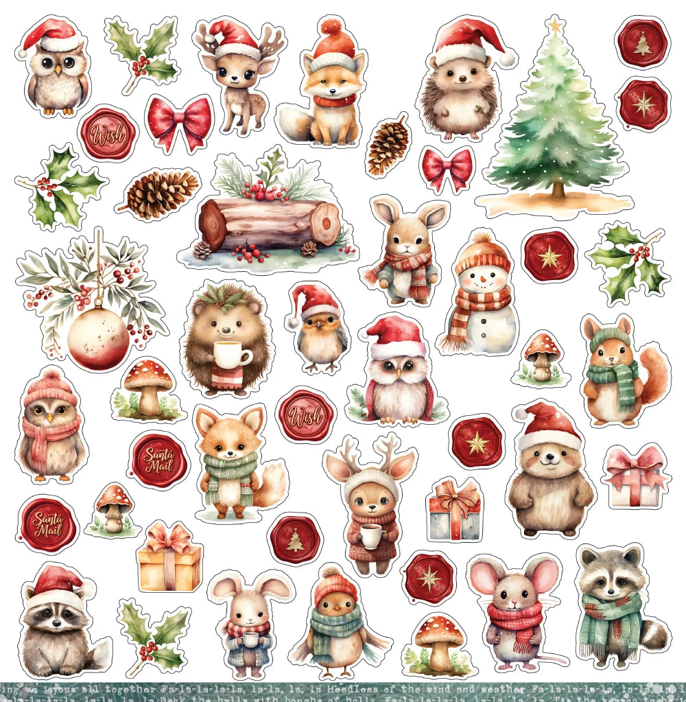 Bee Arty - Woodland Wishes - Mini collection Paper Pack 12"x12"