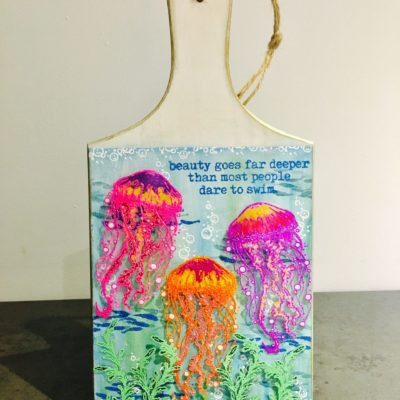 Visible Image clear stamps -Dare To Swim
