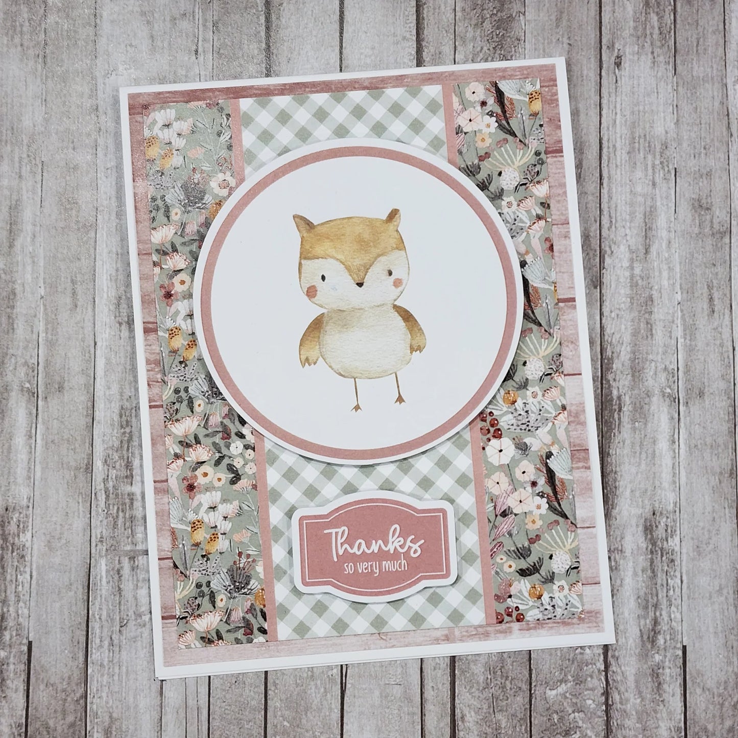 Paper Rose - Woodland Friends 6x8" Quick Cards Collection