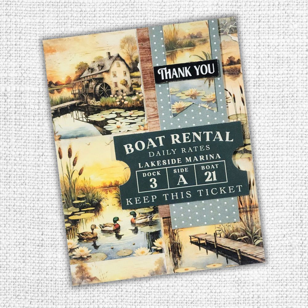 Paper Rose - Papercuts Card Making Kits - Lakeside Memories