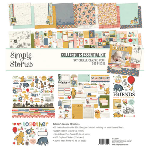 Simple Stories - Say Cheese Classic Pooh Collectors Essential Kit