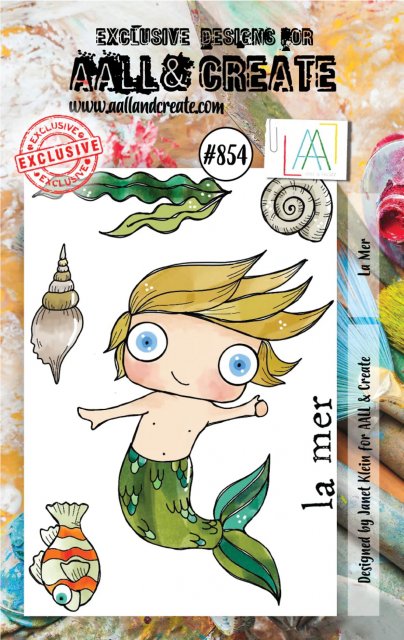 AAALL & CREATE - A7 Stamps -LaMer # 854