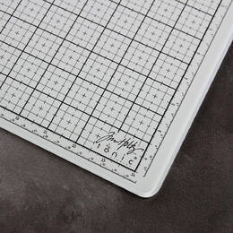 Tim Holtz - Travel Glass Mixed Media Mat  - White