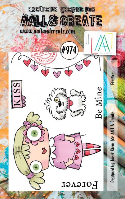 AALL & CREATE - A7 Stamps - Forever # 974