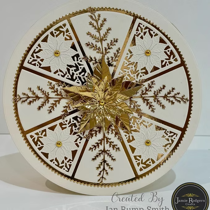 Jamie Rogers Crafts - Florist Collection -Traditional Poinsettia