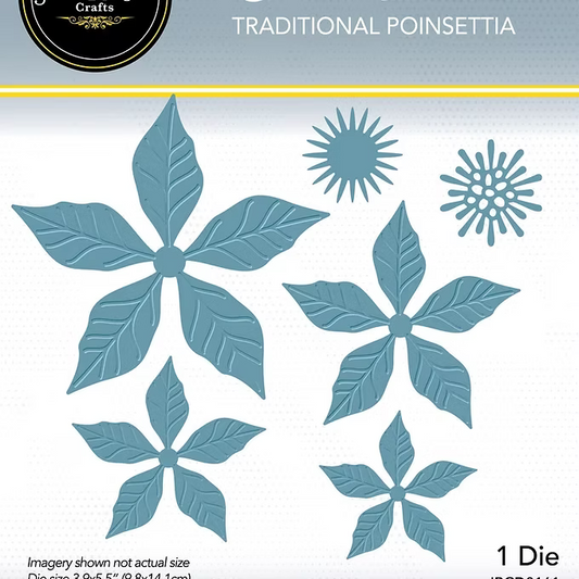 Jamie Rogers Crafts - Florist Collection -Traditional Poinsettia