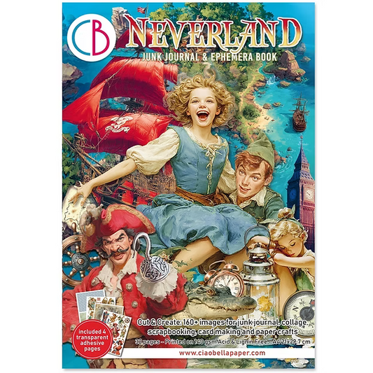 Ciao Bella - Junk Journal & Ephemera Book - Neverland