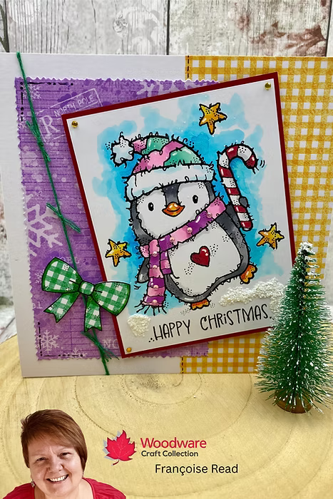 Woodware Craft Collection - Christmas Borders
