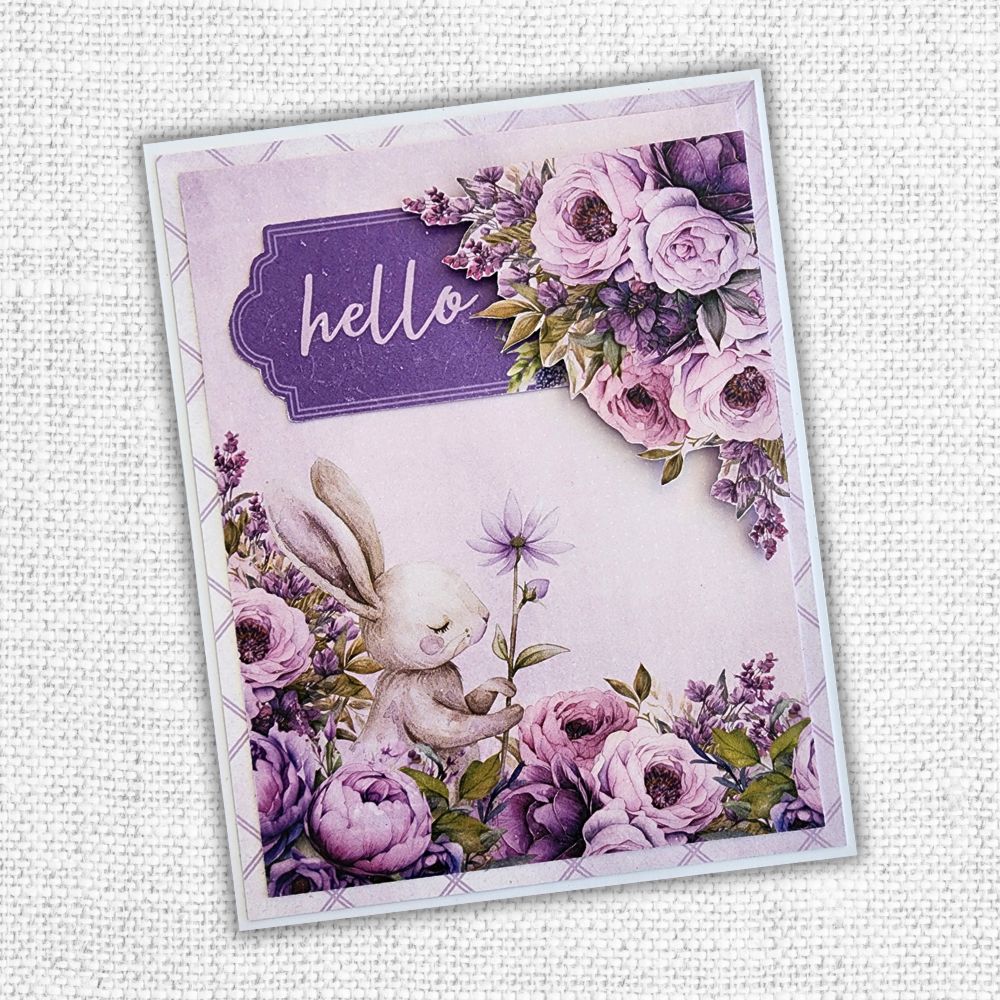 Paper Rose - Lavender & Fairies basic 6x6 Paper Collection
