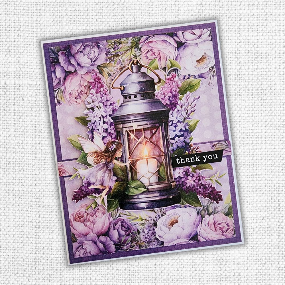 Paper Rose - Lavender & Fairies basic 6x6 Paper Collection
