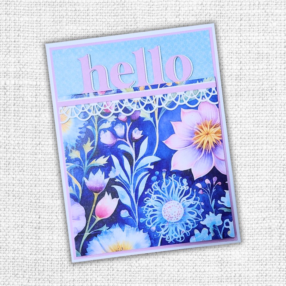 Paper Rose -Botanical Blooms -  12x12 Paper Collection