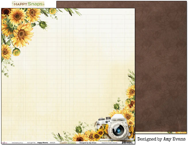 Bee Arty - Happy Snaps 12'' x 12'' Paper Packs