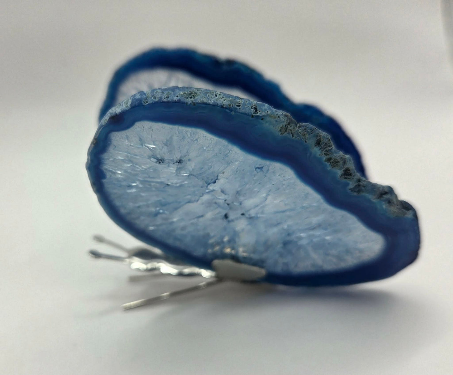 Agate Butterfly - Purple