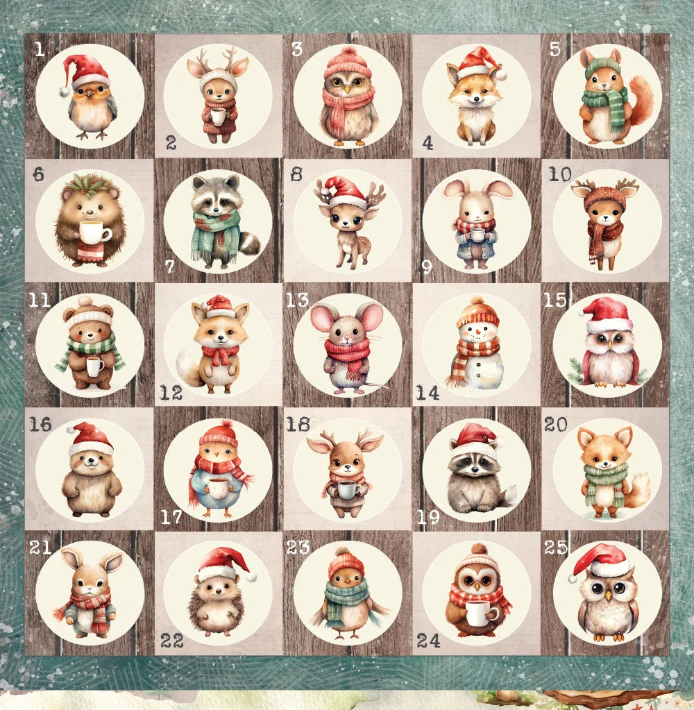 Bee Arty - Woodland Wishes - Mini collection Paper Pack 12