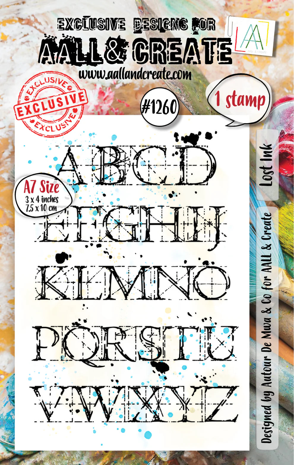 AALL & CREATE - A7 Stamps - Lost Ink #1260