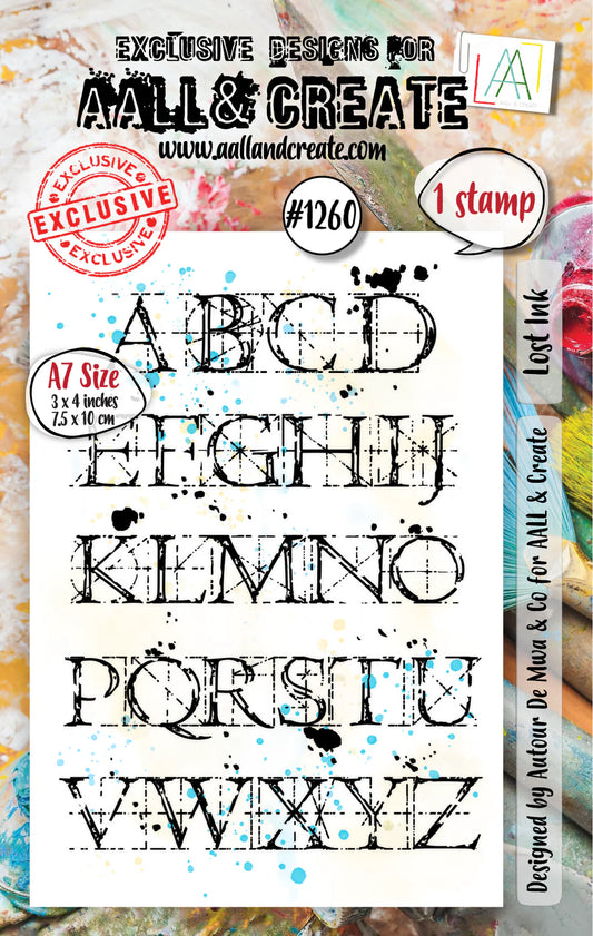 AALL & CREATE - A7 Stamps - Lost Ink #1260