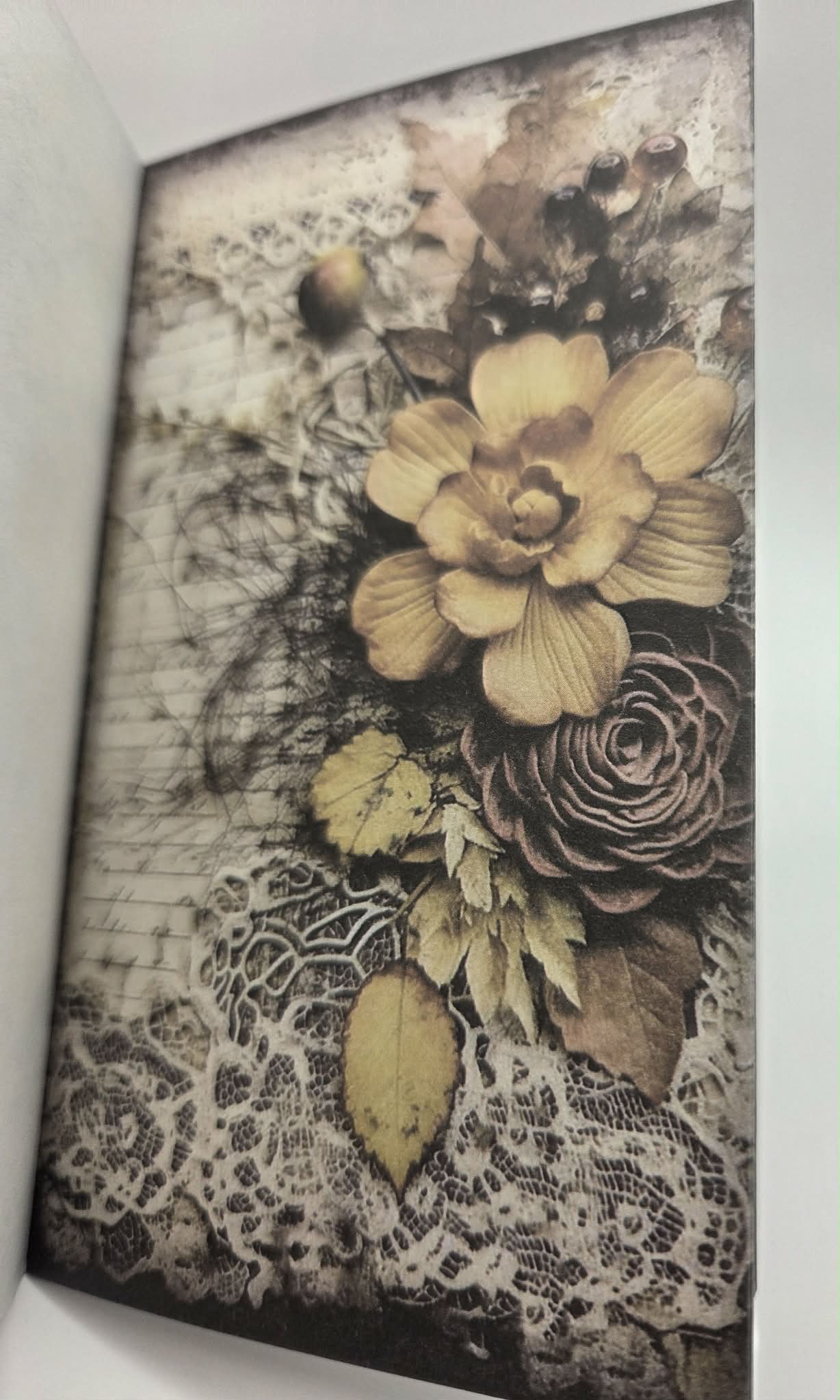 Mini Background Pad - Rustic Floral