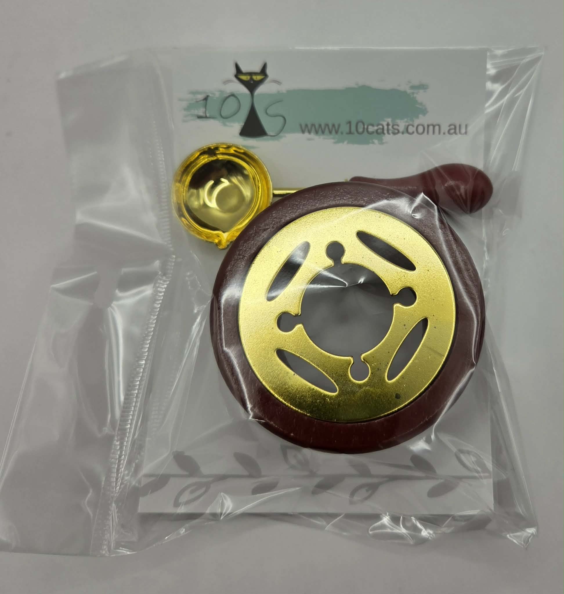 Wax Seal Melting Stand  Set - Red Wood