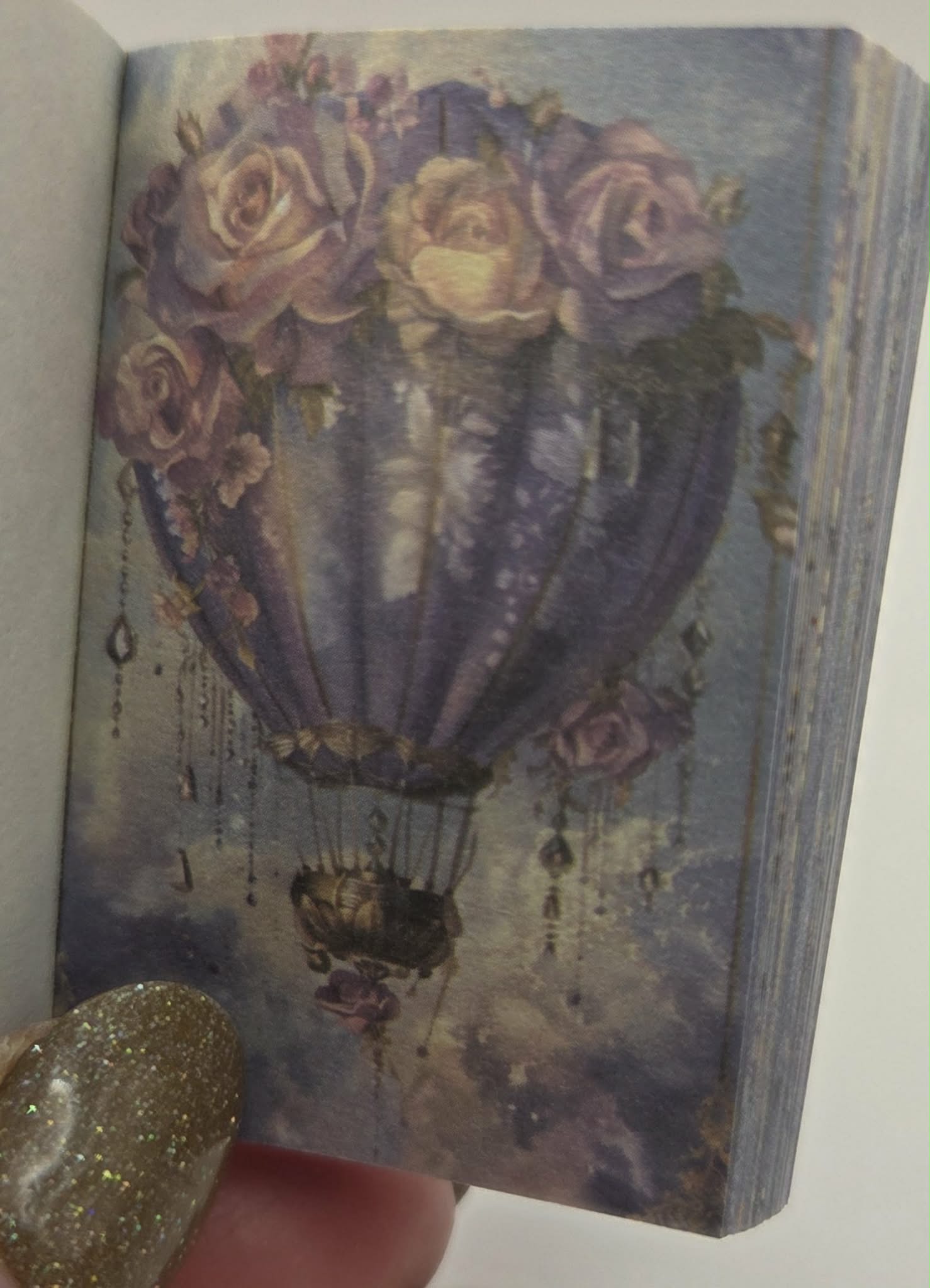 Mini Ephemera books - Purple Memories