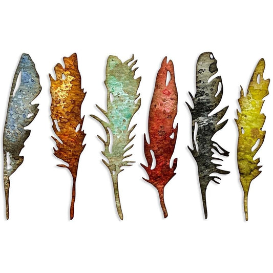 Sizzix - Thinlits - Feathery