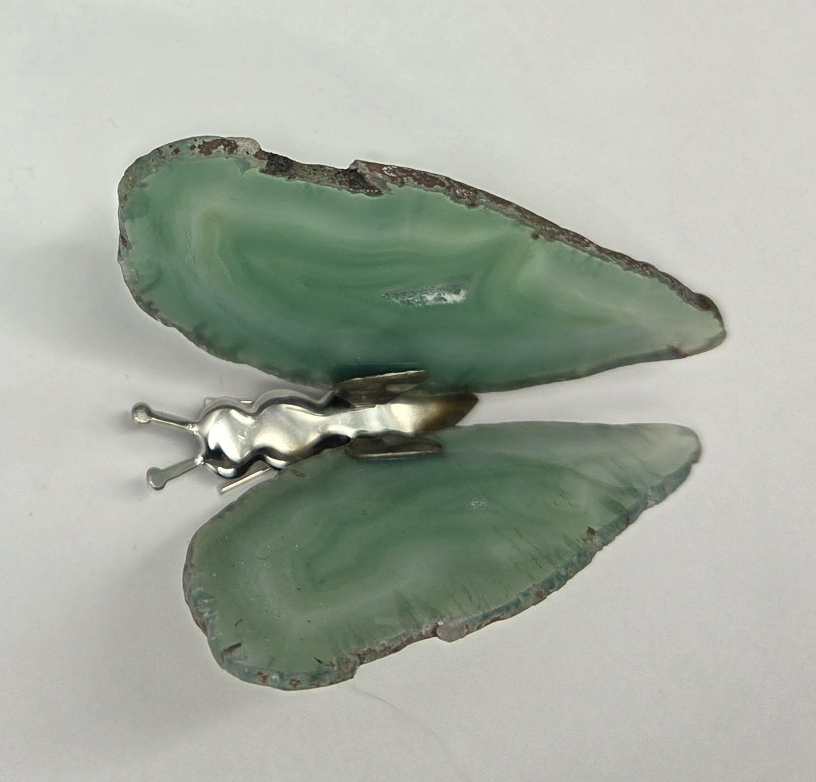Agate Butterfly - Green