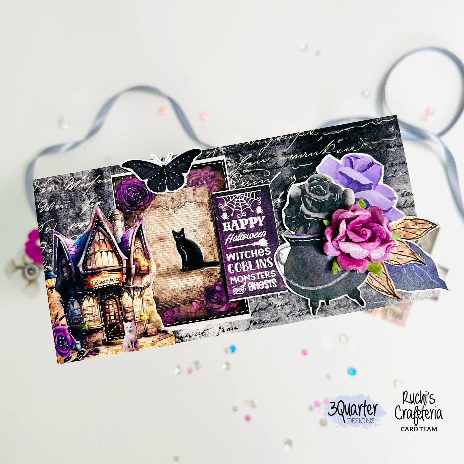 3 Quarter Designs -Magic Potion 8x8 Pack Papers