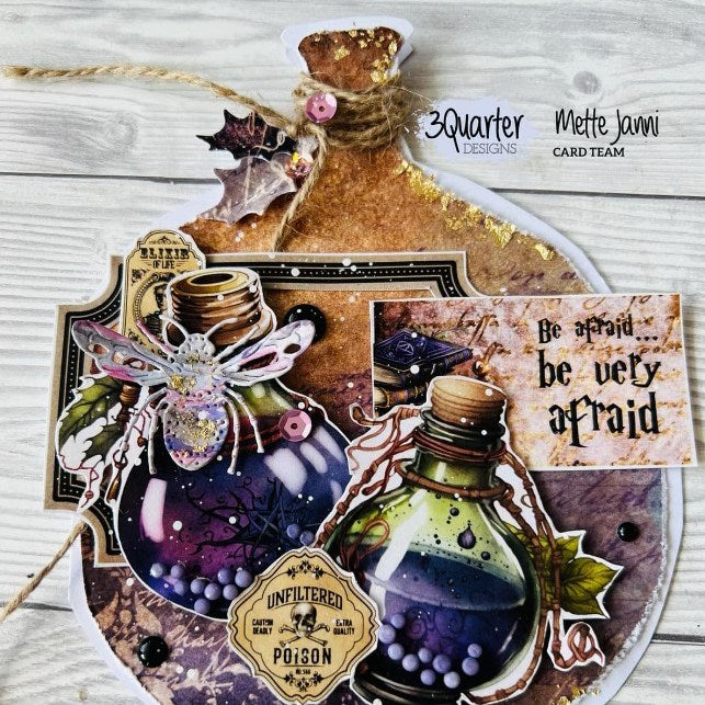 3 Quarter Designs -Magic Potion 8x8 Pack Papers