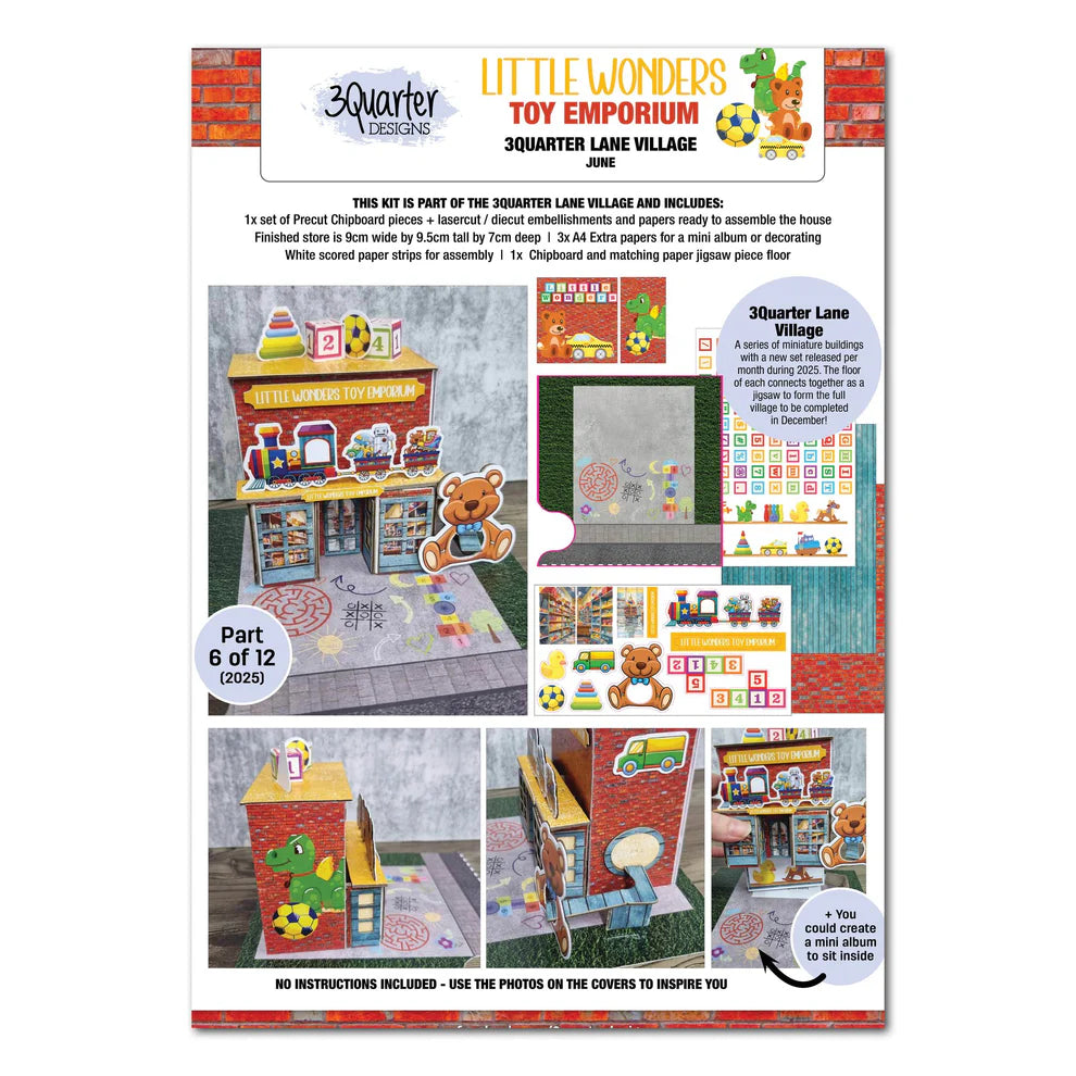 3 Quarter Designs - 3Quarter Lane Village - Little Wonders Toy Emporium