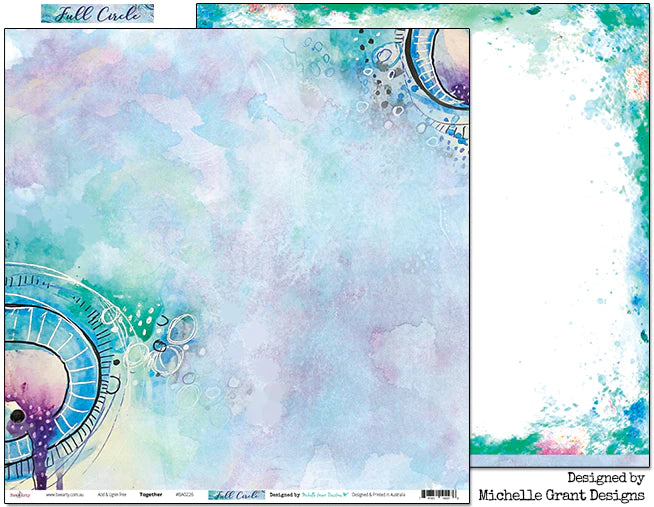 Bee Arty - Full Circle 12'' x 12'' Paper Packs