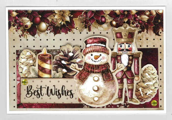3 Quarter Designs - Sugarplum Wreath 6x4 Card Pack